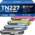 TN227 Toner Cartridge Set 4-Pack for Brother Printers