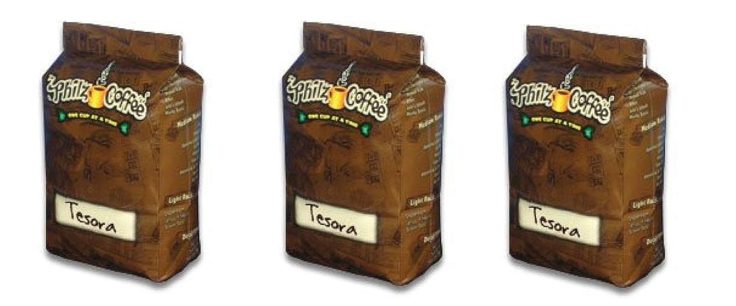 Philz Coffee Tesora 3 Pack Medium Roast Whole Bean Coffee