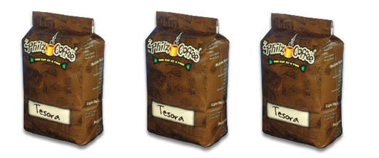 Philz Coffee Tesora 3 Pack Medium Roast Whole Bean Coffee