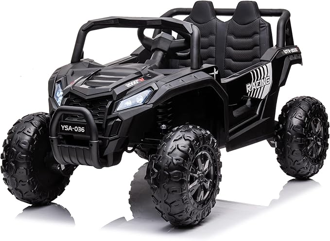 sopbost Kids UTV 4WD Ride On Truck for Off-Road Fun