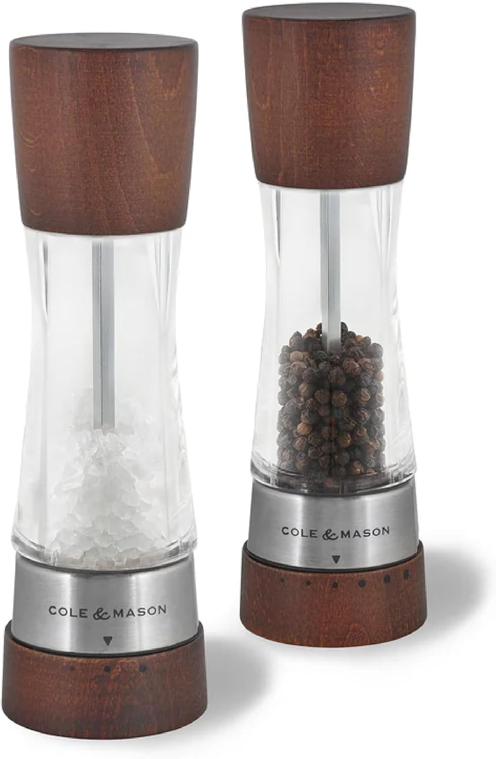 Cole & Mason Derwent Salt and Pepper Grinder Set for Gourmet Cooking