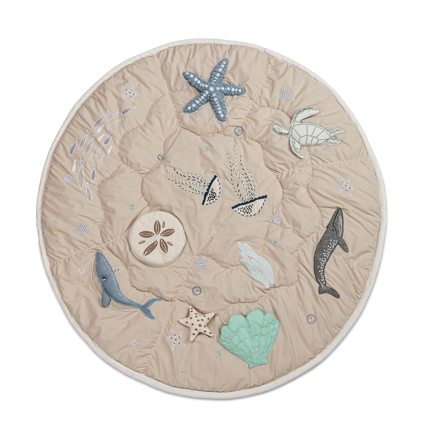 Crane Baby Activity Mat for Boys and Girls - Sea Life Fun