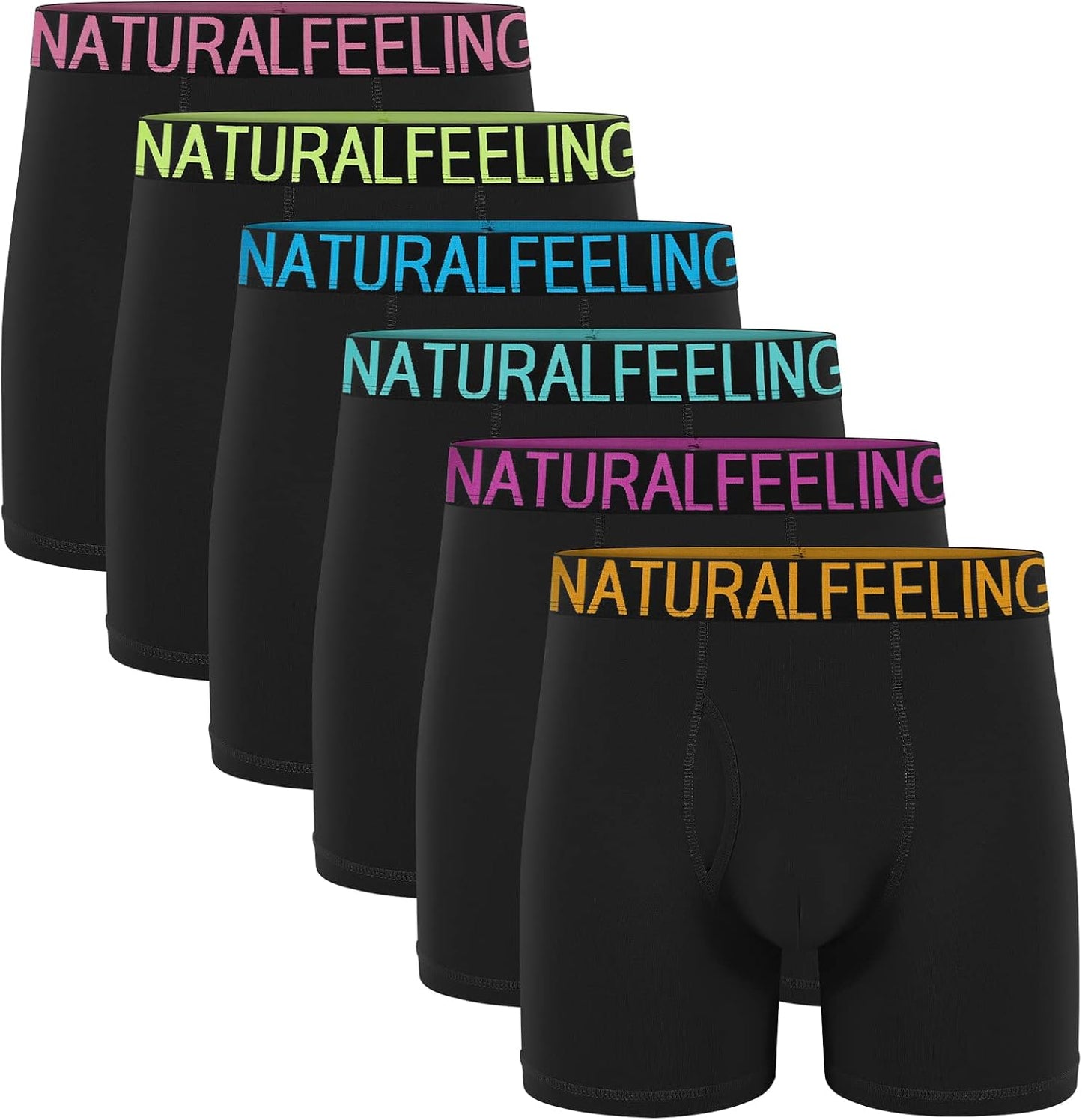 Natural Feelings Boxer Briefs for Men - Soft Cotton Comfort