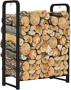 Artibear Firewood Rack Stand for Heavy Duty Logs Storage