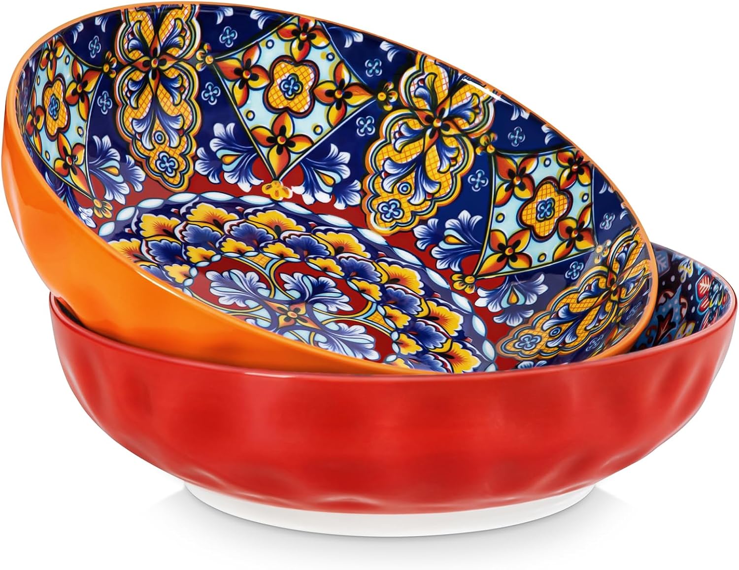 Vancasso Large Serving Bowls Set of 2 for Salad and Pasta