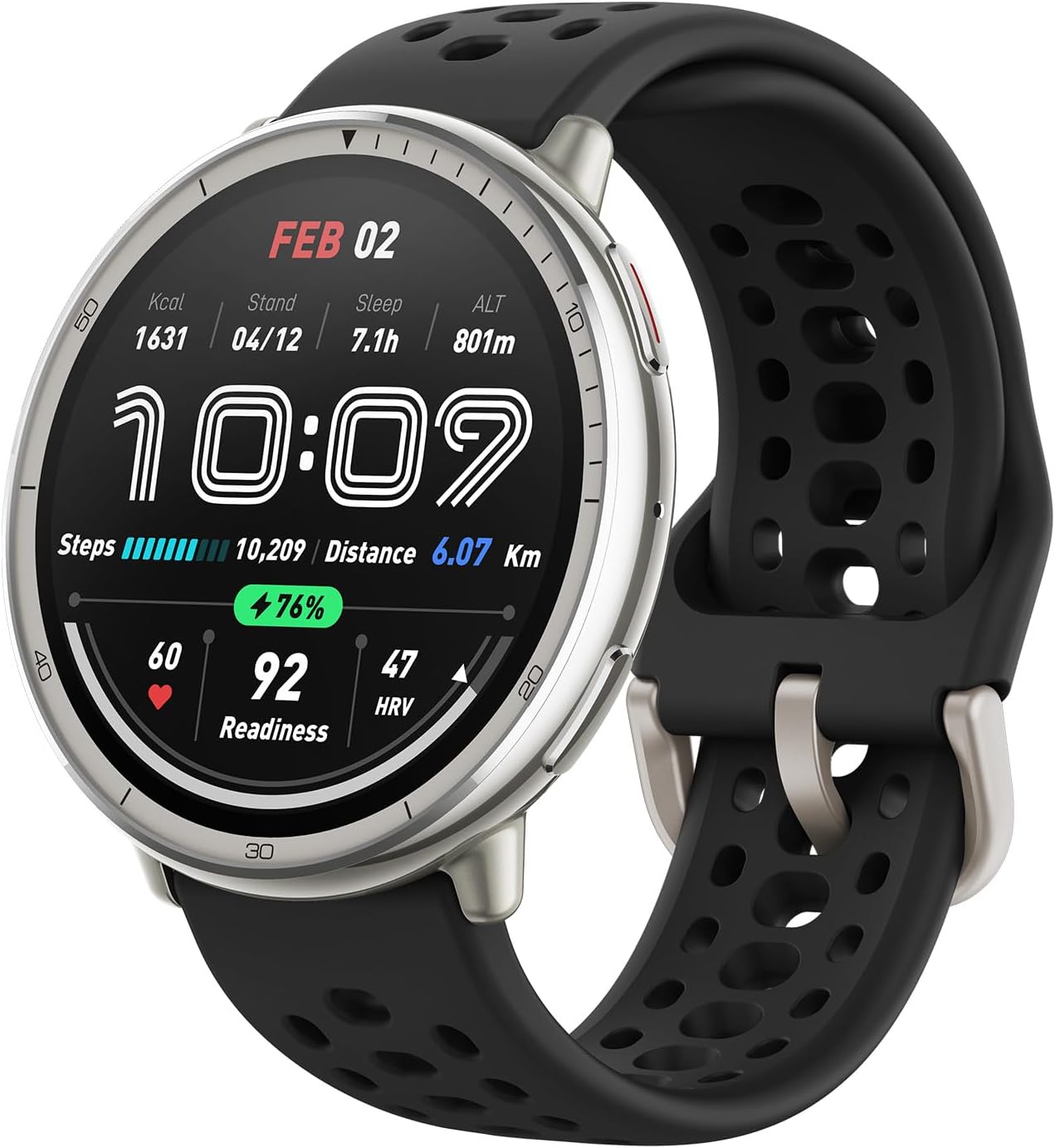 Amazfit Active 2 Smart Watch with GPS and Fitness Tracking
