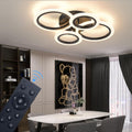 34W Modern LED Ceiling Light 3000K-6000K Dimmable - Remote Control