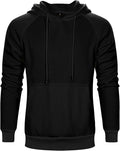TOLOER Men's Hoodies Pullover Casual Solid Color Sweatshirt - Warm