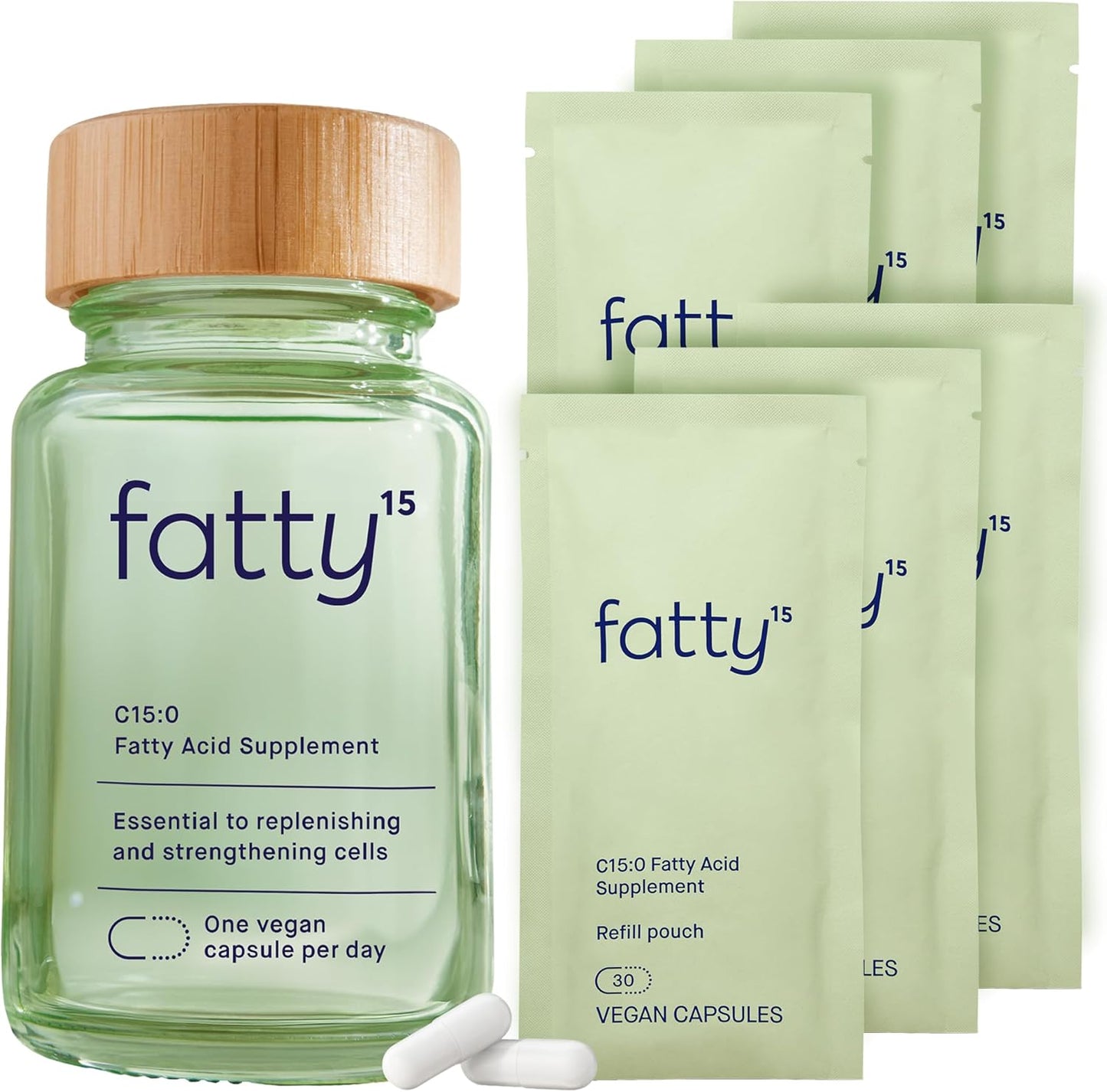 Fatty15 C15:0 Pentadecanoic Acid Supplement for Longevity