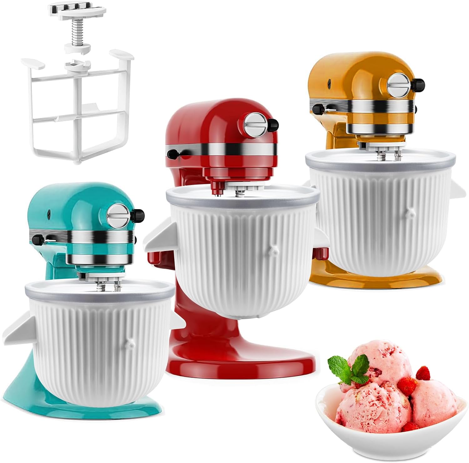 Make Delicious Ice Cream with GuanQiao Attachment