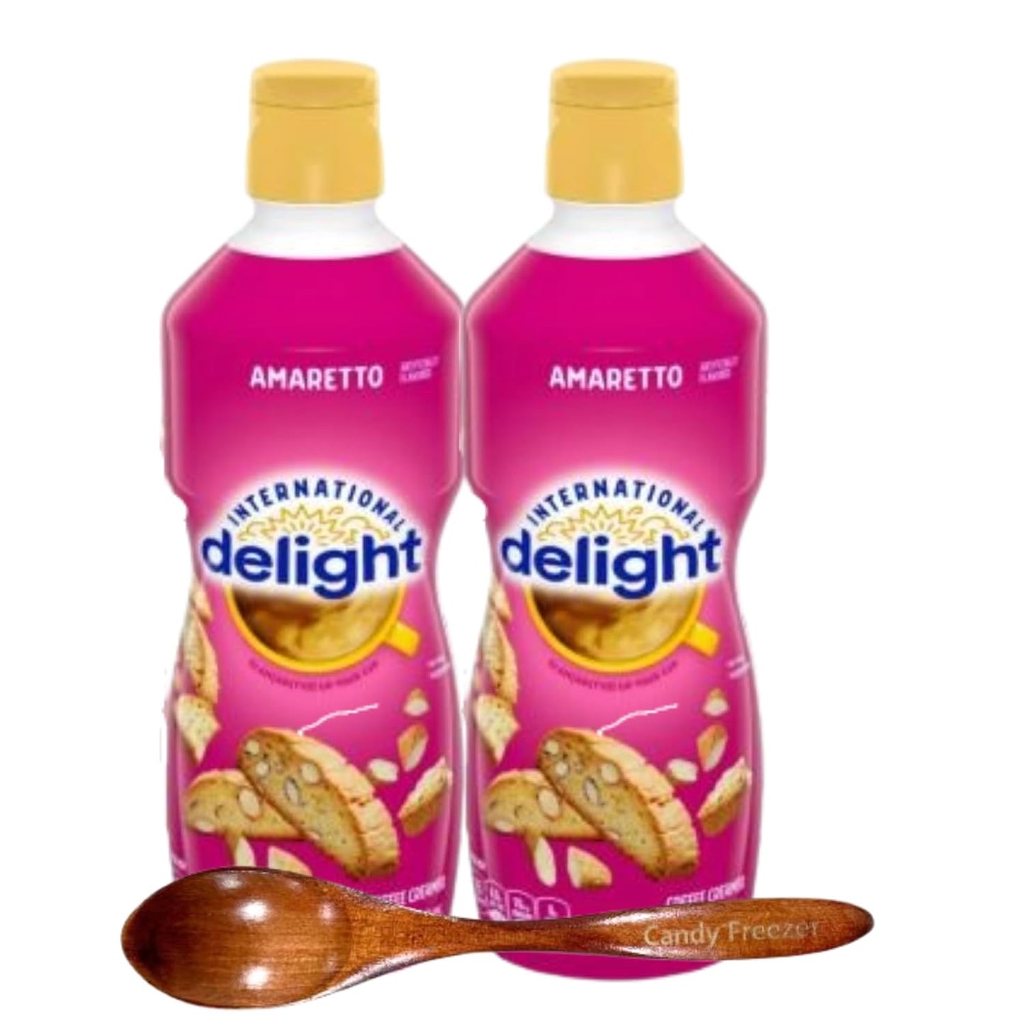 Candy Freezer World Amaretto Coffee Creamer Duo