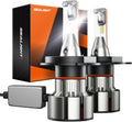 SEALIGHT H4/9003/HB2 Driving Light Bulbs - 36000LM Super Bright 6000K