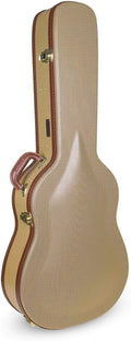 Hardshell Arch Top Wooden Case for Acoustic Dreadnought Guitars