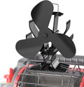 Signstek Wood Stove Fan - Heat Powered Fireplace Fan for Large Heaters