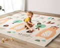 UANLAUO Baby Play Mat 79 x 71 in - Large Reversible Foam Mat