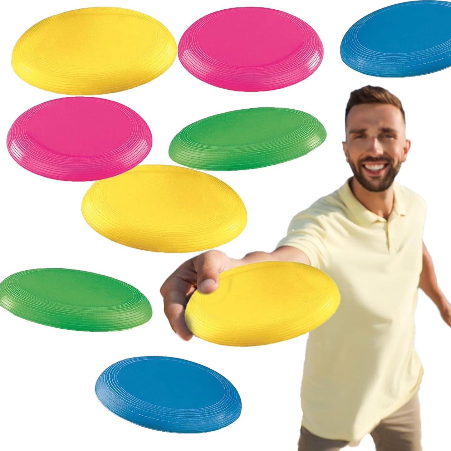 72 Mini Flying Disks - Outdoor Fun for Kids!