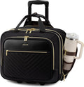 LOVEVOOK Rolling Laptop Bag for Women, 17.3 Inch Briefcase