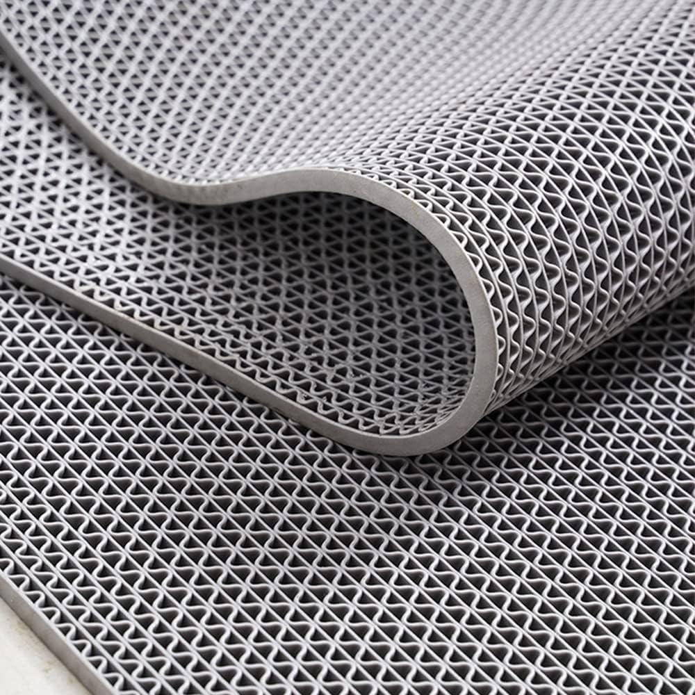 Drainage Non Slip Mat for Pool and Bathroom Use - 35.43in x 78.74in