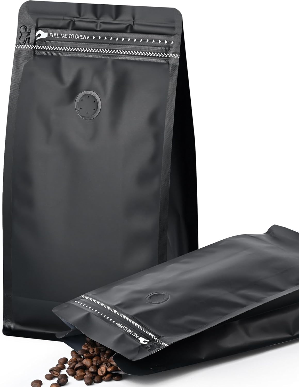 FireKylin 100 PCS Coffee Bags with Valve for Freshness