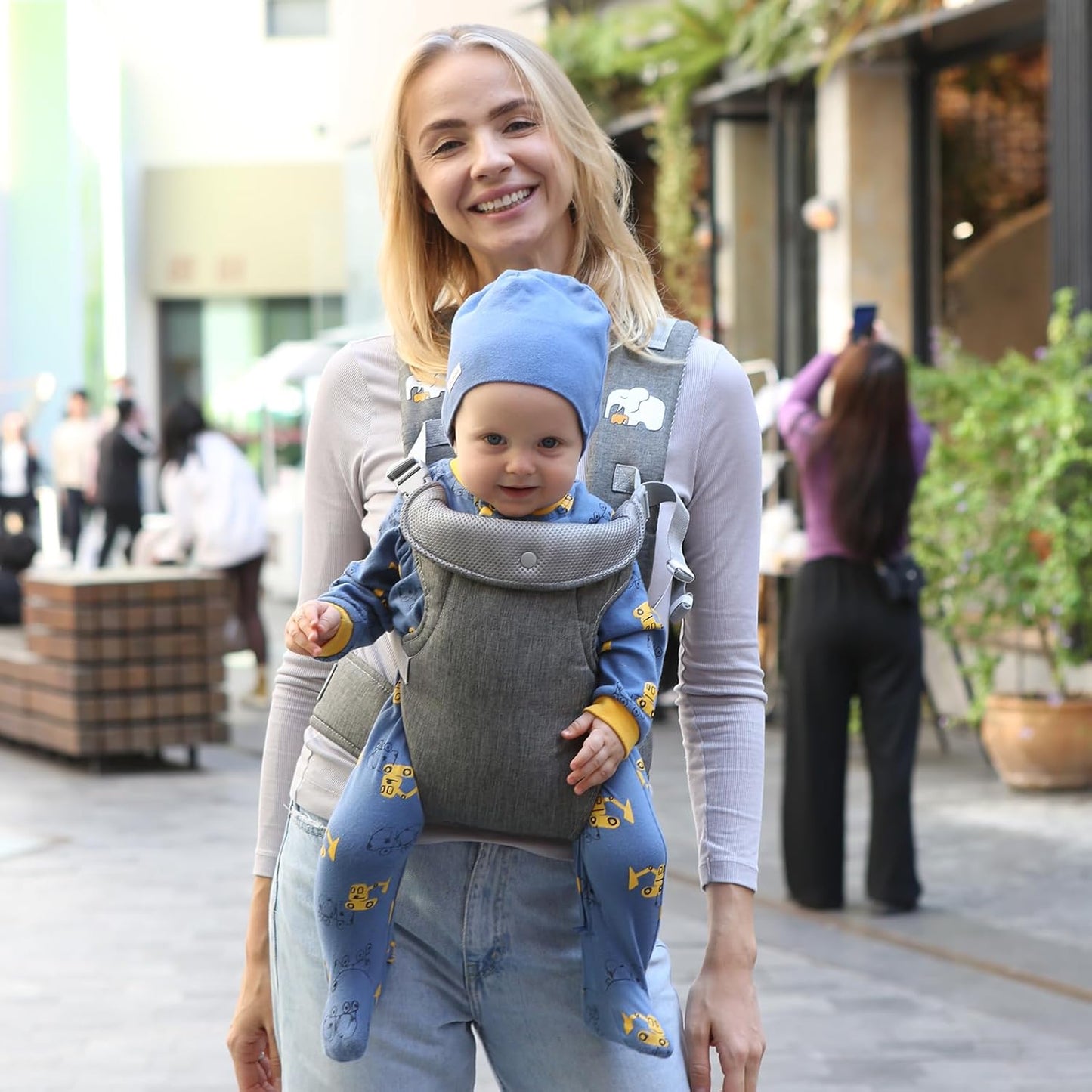 Cozy Baby Wrap Carrier - Lightweight & Soft Fabric