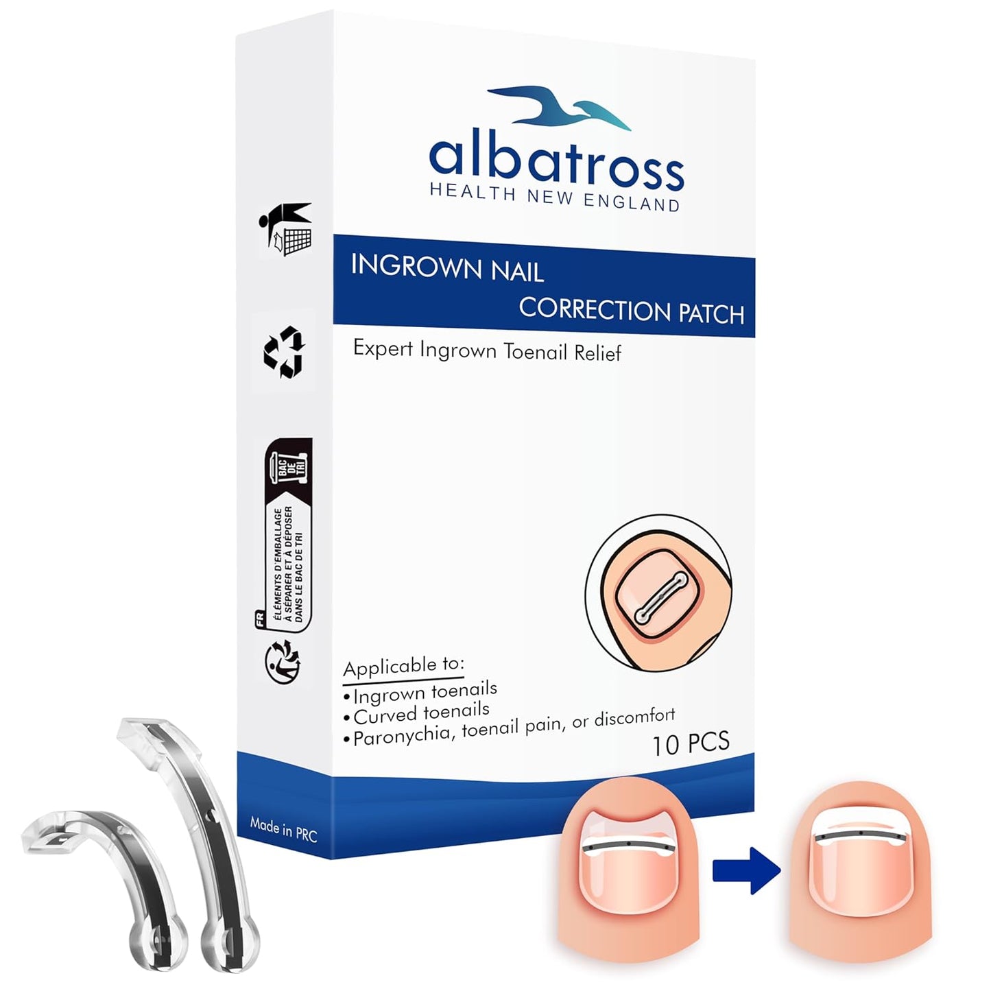 Ingrown Toenail Removal Kit for Quick Pain Relief and Correction
