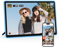 ApoloSign Neon Light Digital Picture Frame - 14in 2K FHD Display