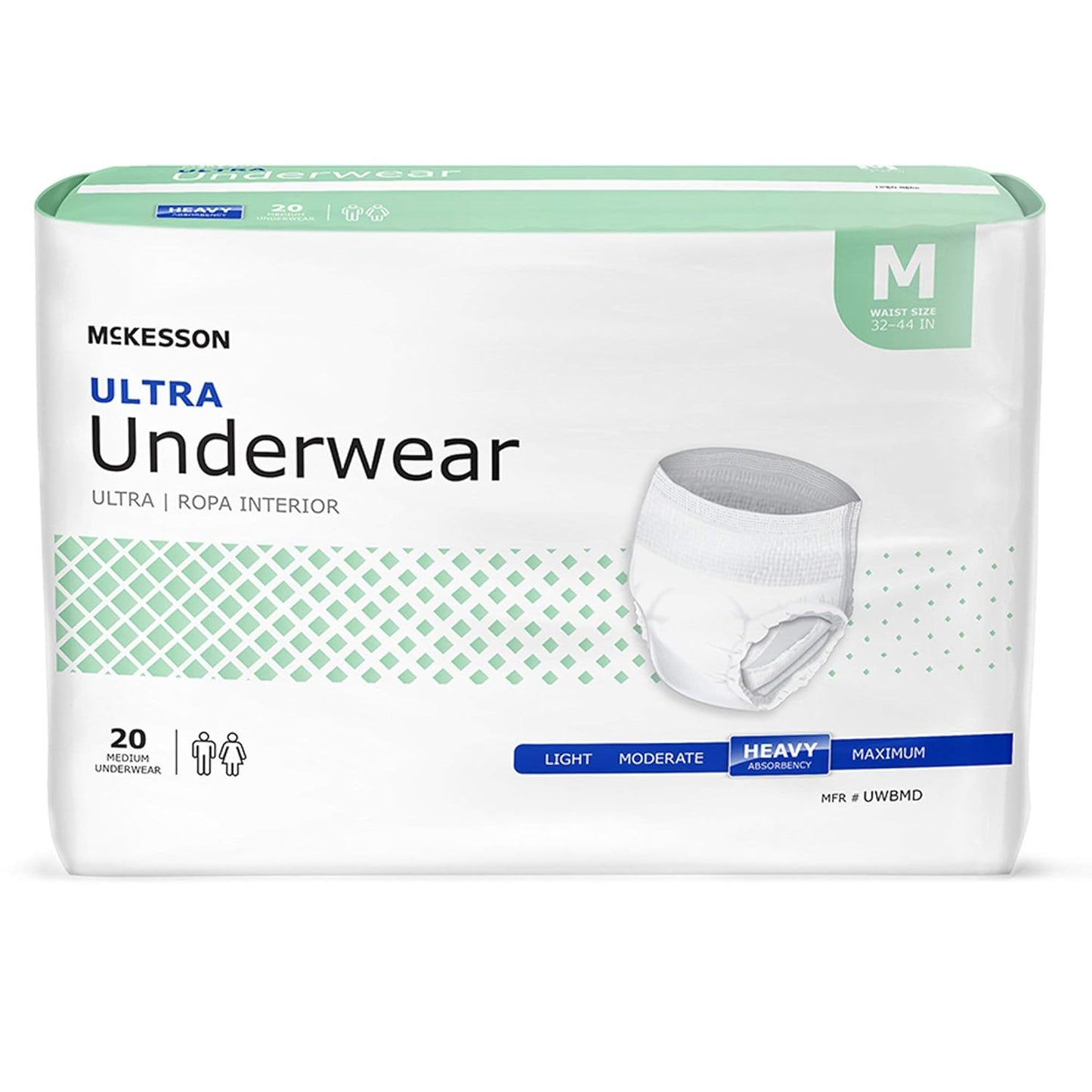 McKesson Ultra Underwear: Heavy Absorbency for Incontinence