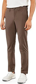 CRZ YOGA Men's Stretch Golf Pants - Slim Fit Waterproof Work Pant