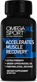 OmegaXL Sport Extra Strength Muscle Recovery Supplement - Improves ROM