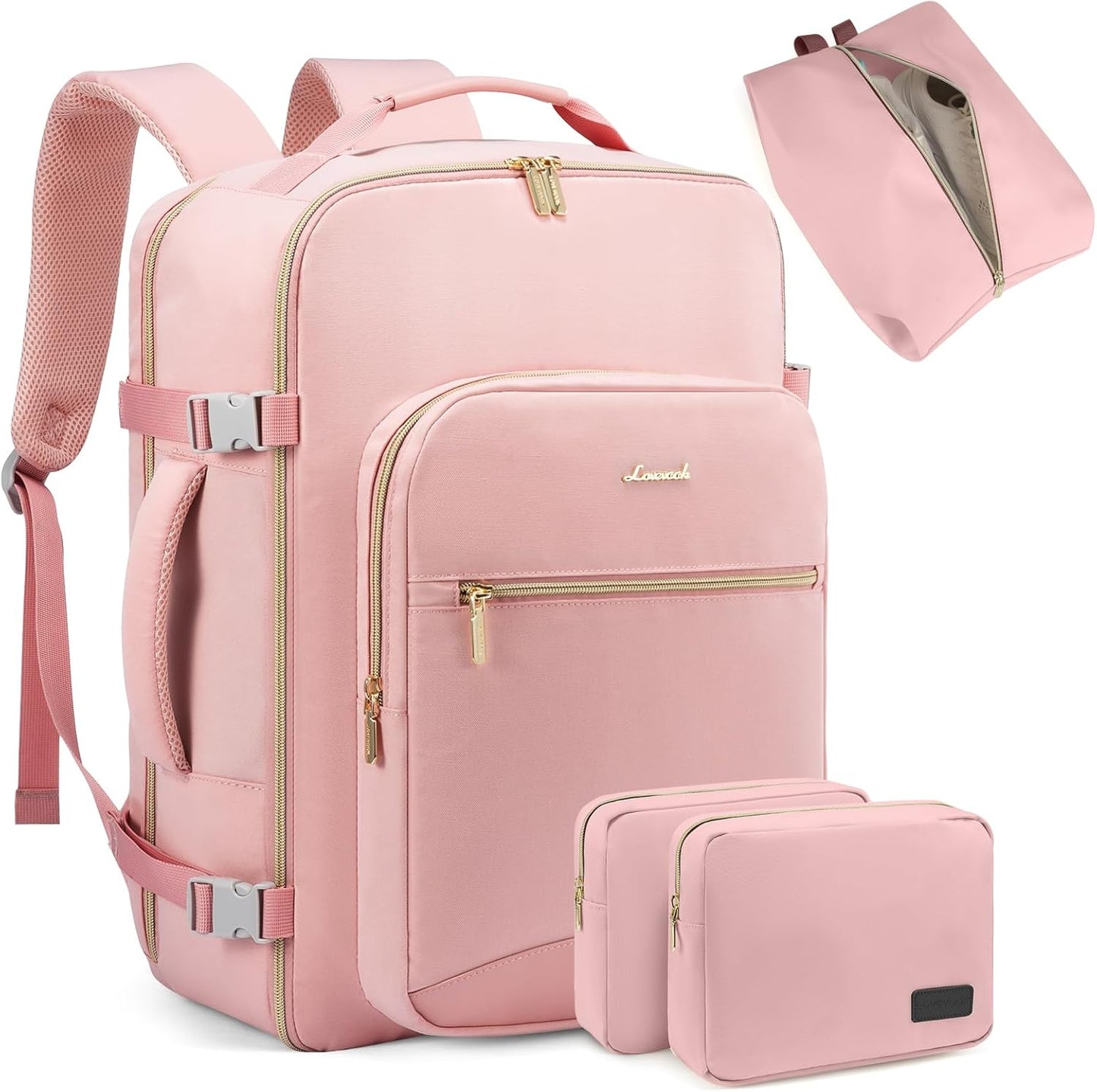 LOVEVOOK Travel Backpack for Women - Flight Approved Carry On