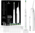 2-1 Oral Clean Kit White - Water Flosser & Sonic Toothbrush Combo