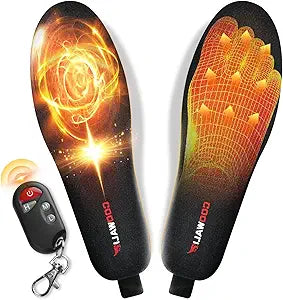 3500mAh Heated Insoles by coowalk for Ultimate Comfort