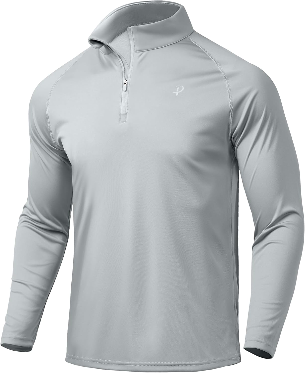 Pudolla Men's SPF 50+ Zip Sun Shirt