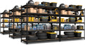 PrimeZone 6 Pack Heavy Duty Storage Shelves - 47in x 18in x 71in