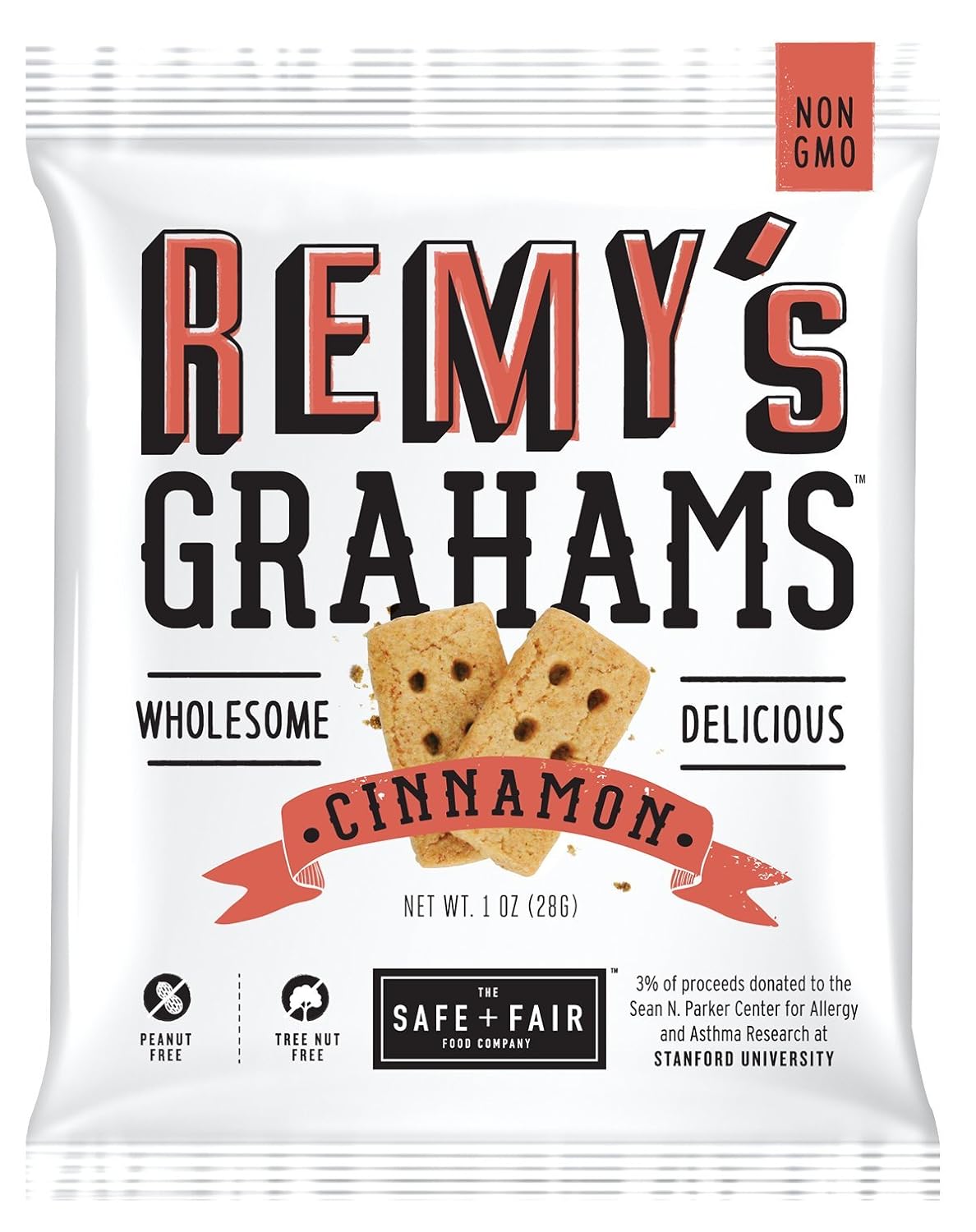 Nut Free Graham Crackers - Remy's Grahams by The Safe + Fair