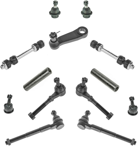TRQ Front Steering & Suspension Kit for Ford Lincoln Vehicles