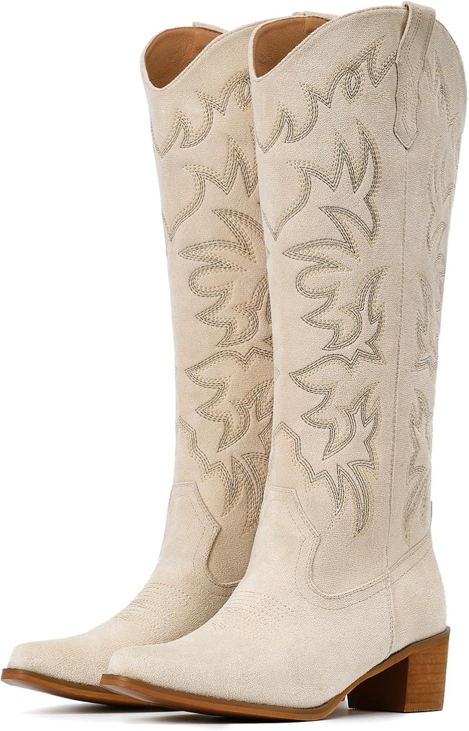 IUV Cowboy Boots for Women: Stylish Knee High Western Footwear