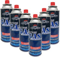 Butane Gas Canister 99.99% Pure Butane Fuel - Safe RVR System