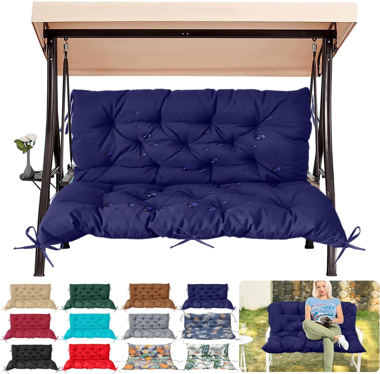 ThinMay Outdoor/Indoor Swing Replacement Cushion Review