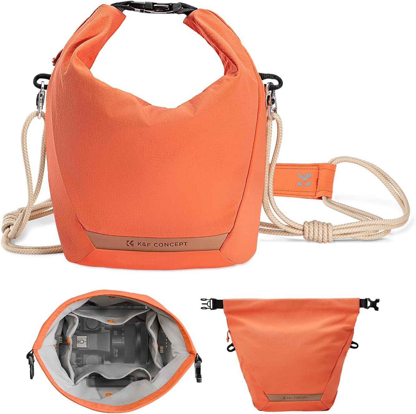 K&F CONCEPT Camera Sling Bag for Urban Street Photography