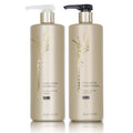 Kenra Platinum Luxe Shine Shampoo and Conditioner - Gold Enriched Hair