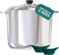 18 Quart Cast Aluminum Large Stock Pot for Perfect Soups