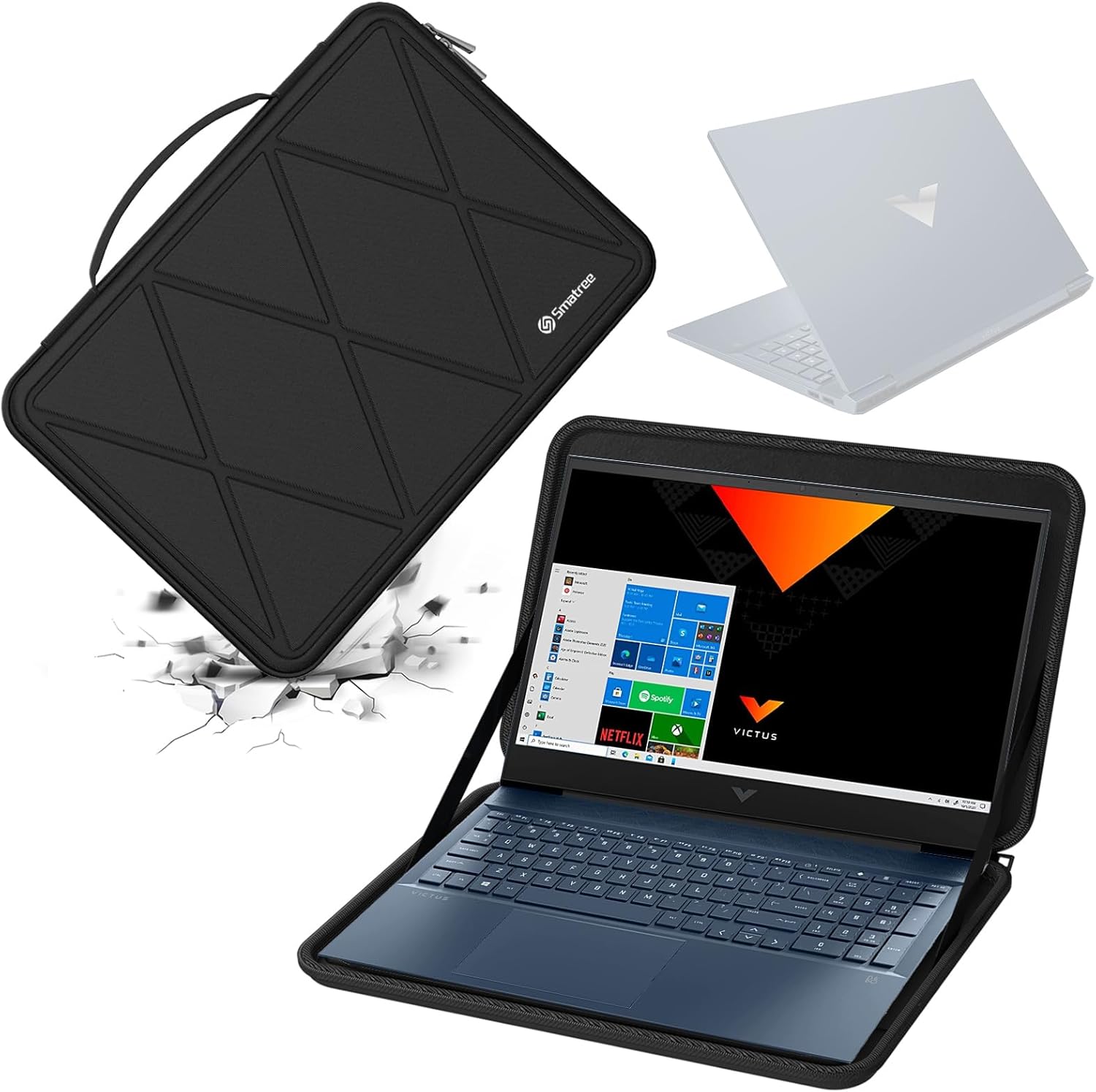 Smatree Hard EVA Protective Sleeve for 16.1 inch HP Laptops