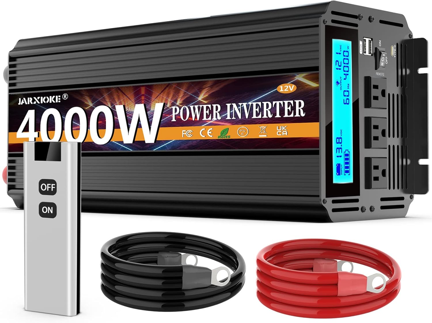 4000 Watt Power Inverter for RV Off Grid Solar System Use