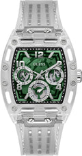 GUESS Men's Trend Tonneau 43mm Watch - Classic Look, Lightweight