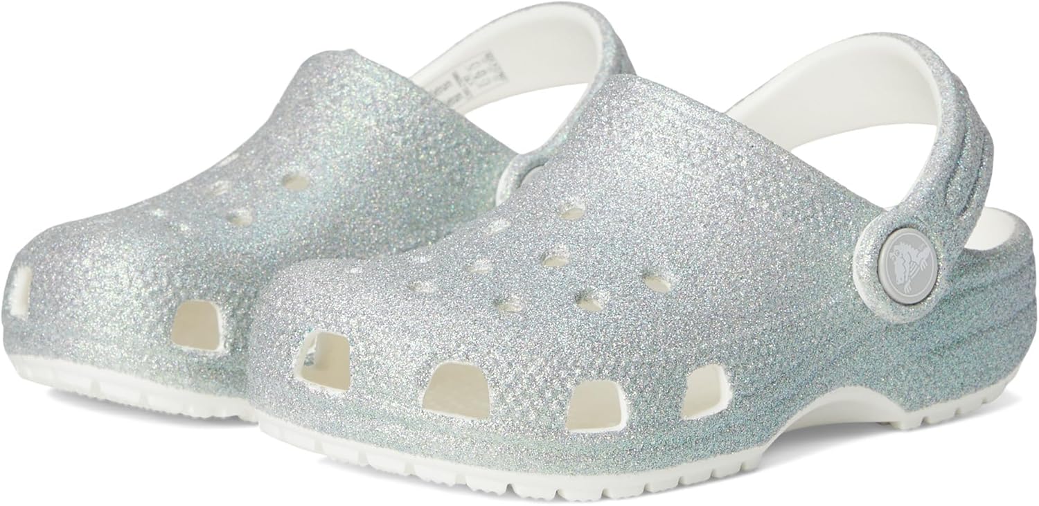 Crocs Kids' Classic Glitter Clog: Fun, Comfy, and Adventurous