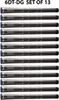 Winn Dri-Tac Dark Gray Golf Grips Bundle - All-Weather Comfort
