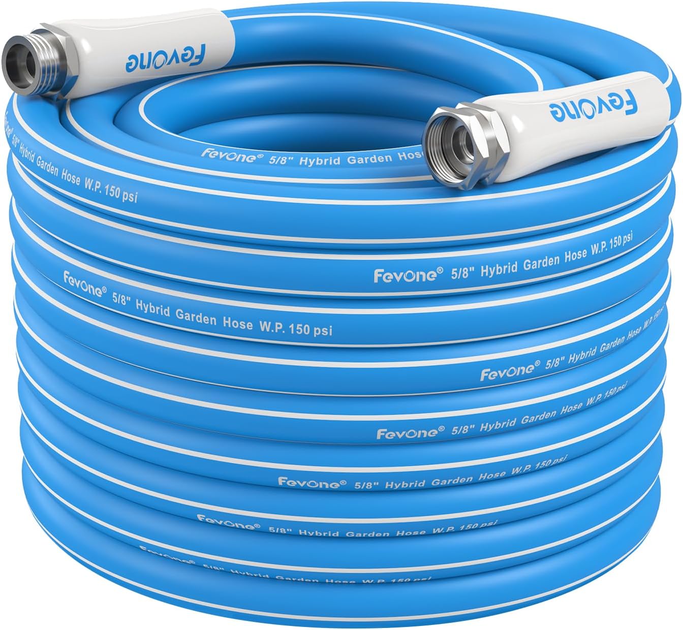 75ft Heavy Duty Garden Hose - Lightweight, Flexible & Kink-Resistant