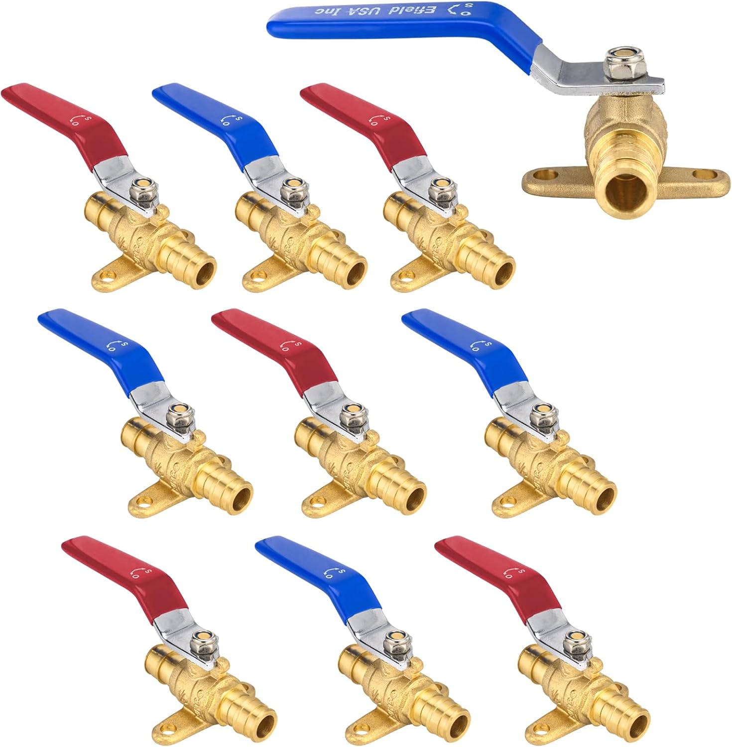 HeSun 10 PCs 1/2 Inch PEX A Expansion Ball Valve Set Review