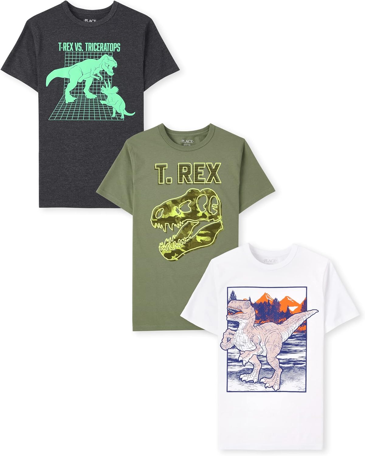Boys' Vehicle Short Sleeve Graphic T-Shirts Multipack Review